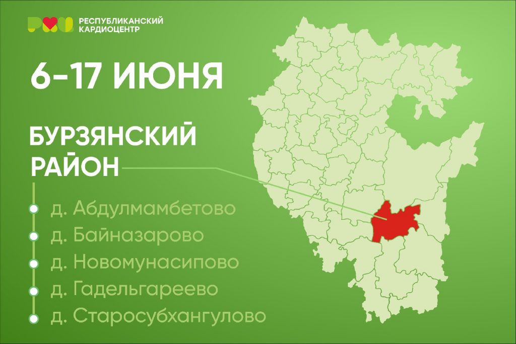 Продолжаются выезды кардиологов в города и районы Республики Башкортостан.